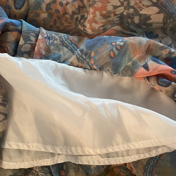 Floral Multicolor Ruffle Dress - Picture 9 of 10